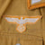 Original German WWII 1943 Dated Heer Army Panzer Unterfeldwebel NCO M43 Tropical Afrika Korps Uniform Tunic with Award Loops - Untouched Original Items