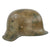 DRAFT Original German WWII Refurbished Sand Camouflage M40 Helmet - Stamped Q62 (Copy) Original Items