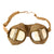 Original Japanese WWII Folding Tanker Goggles with Leather Case - Broken Lens Original Items