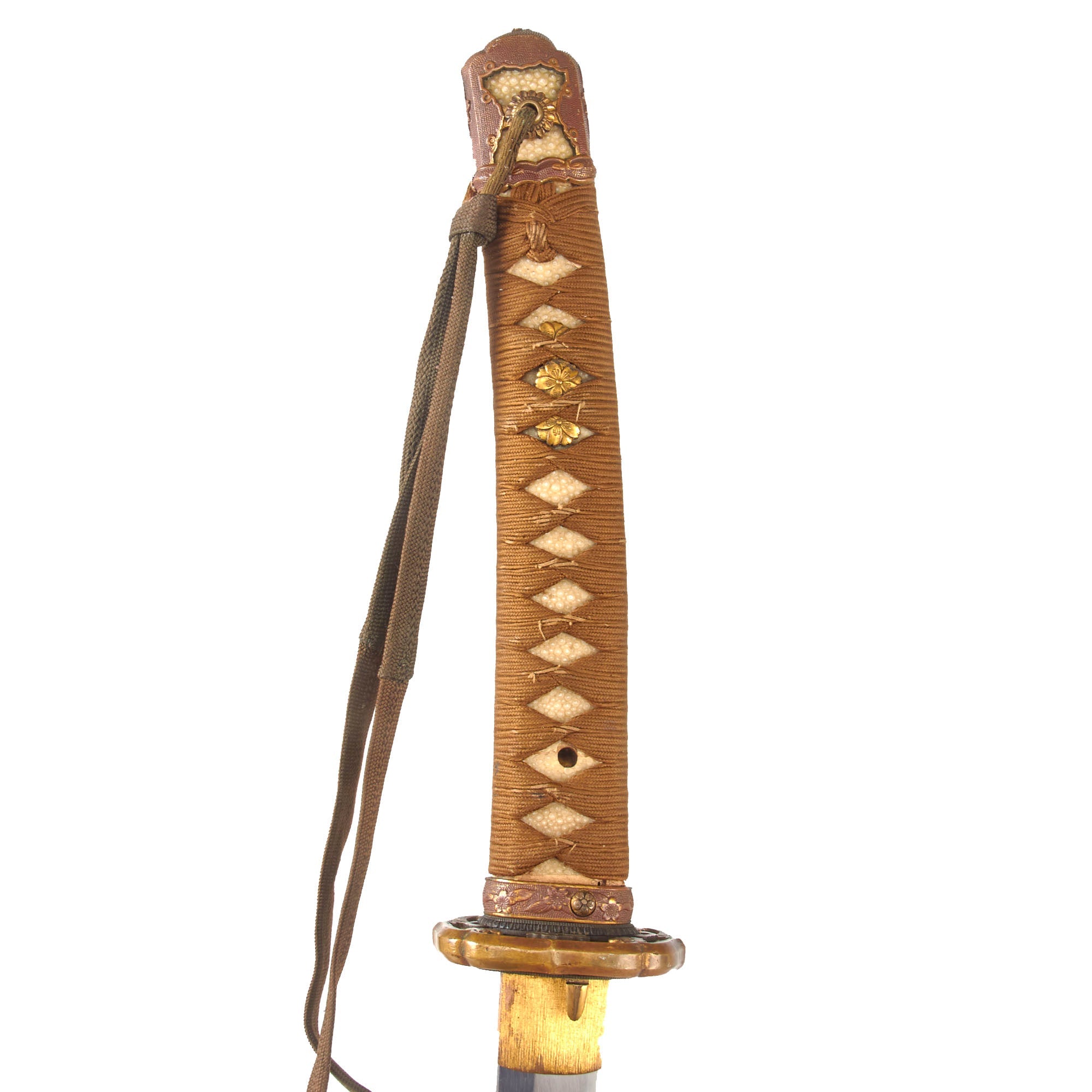 Original WWII Japanese Type 98 Shin-Gunto Katana with Handmade Edo