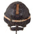 Original German WWII Luftwaffe LKpW101 Leather Winter Flying Helmet with Avionics & Goggles - Size 56cm Original Items