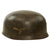 Original German WWII Single Decal M-38 Luftwaffe Fallschirmjäger Paratrooper Helmet Shell with Relic Liner Band - ET71 Original Items