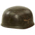 Original German WWII Single Decal M-38 Luftwaffe Fallschirmjäger Paratrooper Helmet Shell with Relic Liner Band - ET71 Original Items