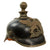 Original Imperial German WWI Grand Duchy of Baden M1915 Artillery EM/NCO Pickelhaube Helmet - Marked JR 111 1916 - Size 56 - Kugelhelm Original Items
