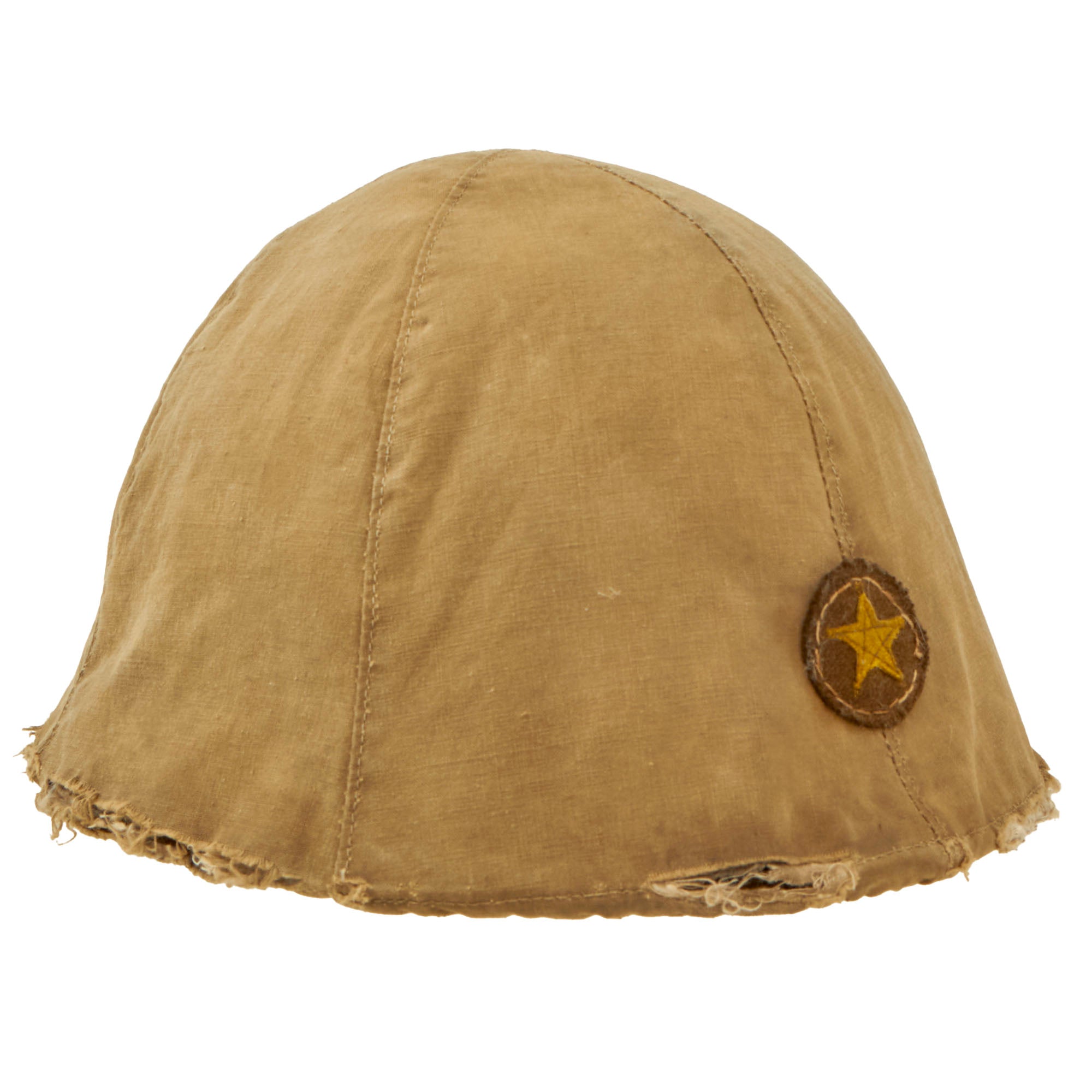 Original Japanese WWII Type 90 Army Helmet with Complete Liner and