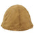 Original Japanese WWII Type 90 Army Helmet with Complete Liner and Period-Applied Helmet Cover - Incredibly Scarce Original Items
