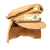 Original German WWII Rare 1943 Dated Luftwaffe DAK Afrikakorps Tropical "Hermann Meyer" Visor Cap with Havelock and Period Officer Chinstrap - size 56½ Original Items