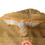 Original German WWII DAK Afrikakorps Panzer EM-NCO M38 Overseas Cap Size 54cm with Armored Vehicle Model B Headset Original Items
