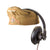 Original German WWII DAK Afrikakorps Panzer EM-NCO M38 Overseas Cap Size 54cm with Armored Vehicle Model B Headset Original Items