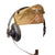 Original German WWII DAK Afrikakorps Panzer EM-NCO M38 Overseas Cap Size 54cm with Armored Vehicle Model B Headset Original Items