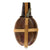 Original German WWII Afrikakorps Coconut Canteen by Heinrich Ritter with Bakelite Cup and Web Harness - 1942 Dated Original Items