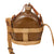Original Imperial Japanese WWII Aluminum Canteen with Canvas Carrier & Kanji Markings Original Items