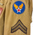 Original U.S. WWII Air Transport Command Multi-Patched M1941 Field Jacket with Nametag in English & Arabic - Period-Applied Insignia Original Items