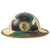 Original U.S. WWI British-Made Mk. I Helmet Shell Painted Camouflage by Veterans in the 1920s with Native American Depiction Original Items