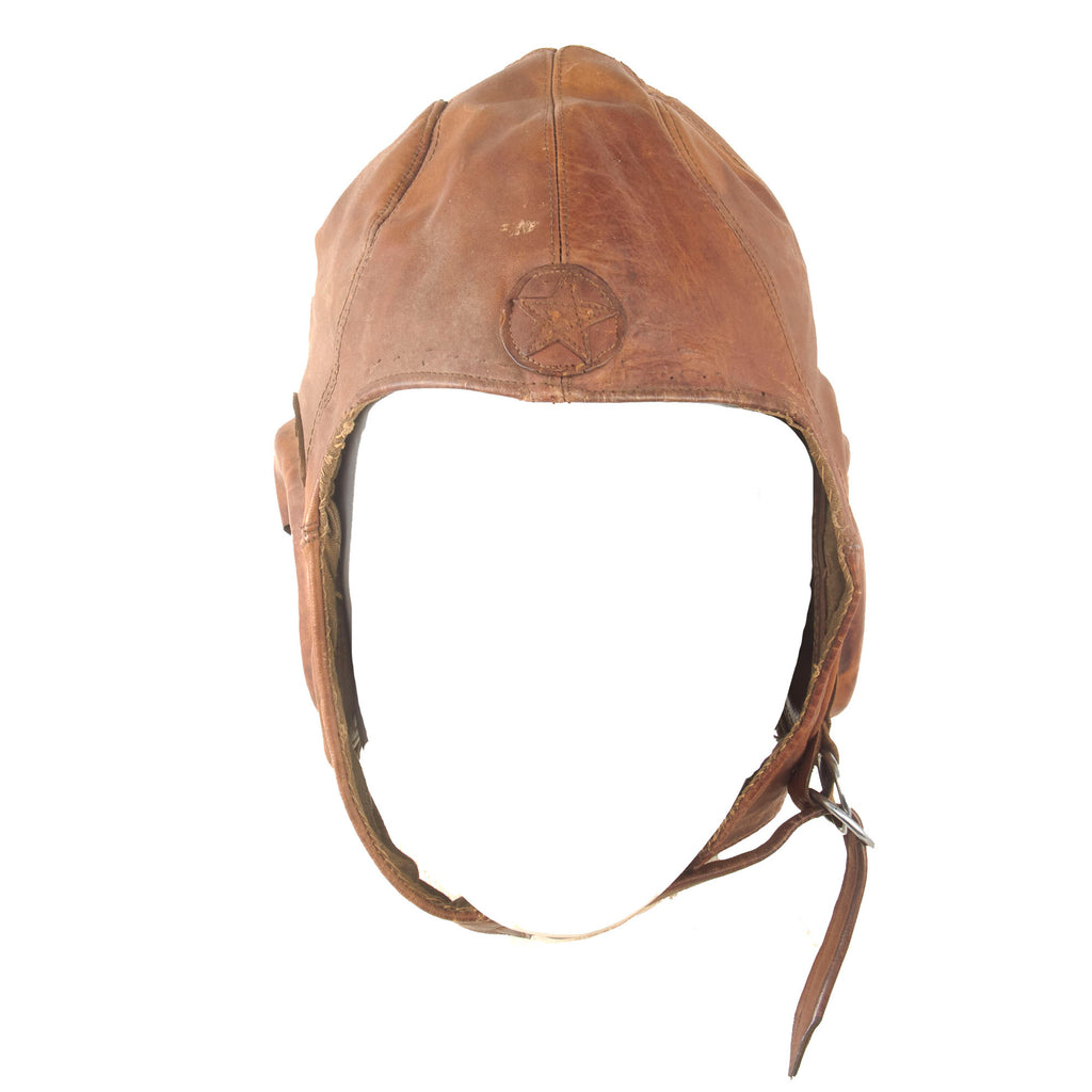 Original Imperial Japanese WWII Army Air Service Summer Flight Helmet