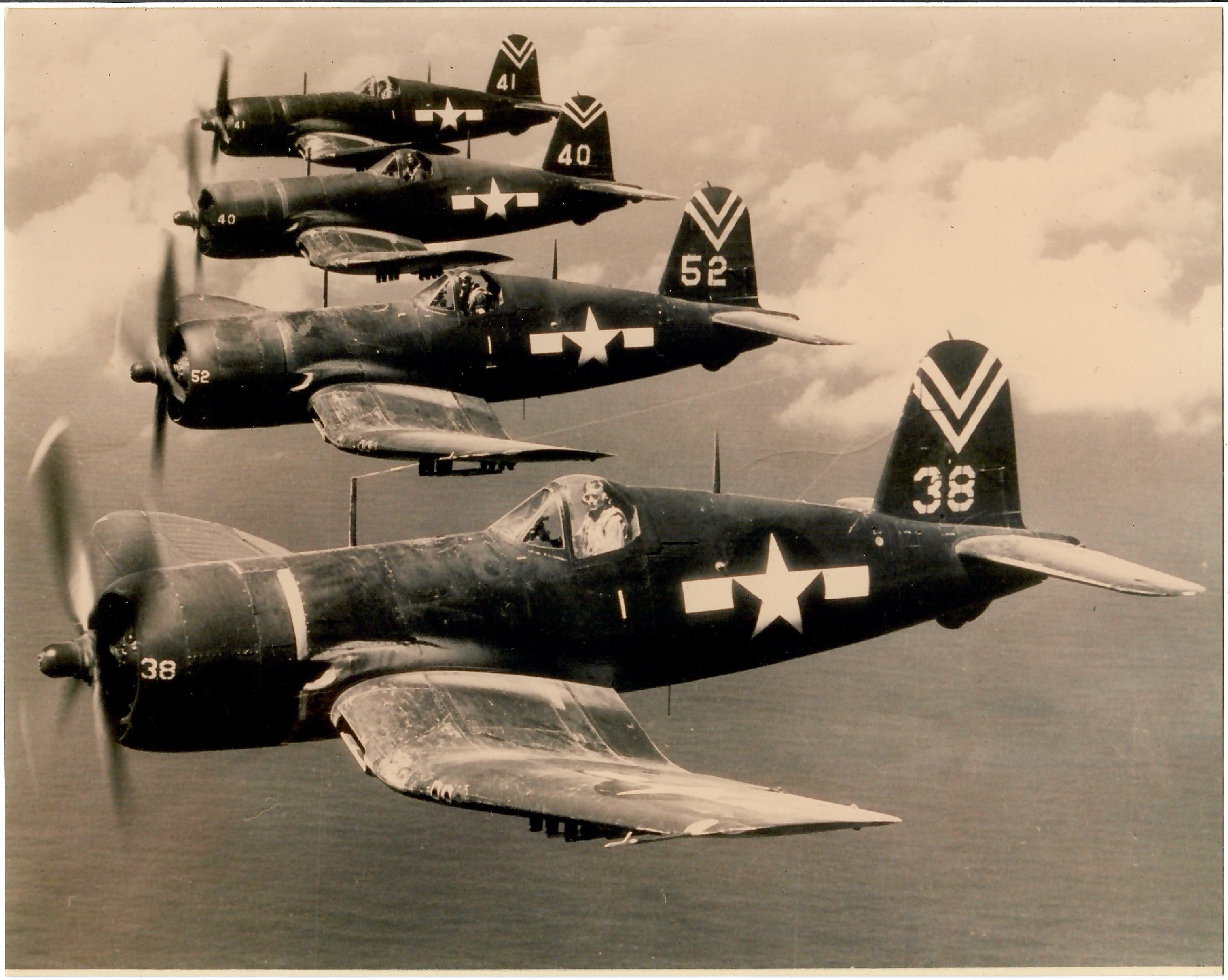 Original U.S. WWII Navy F6F Hellcat Fighter Pilot Robert Soracco