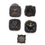 Original U.S. WWII Aircraft Gauges Including Tuning Meter & Type B-16 - Lot of Five Original Items
