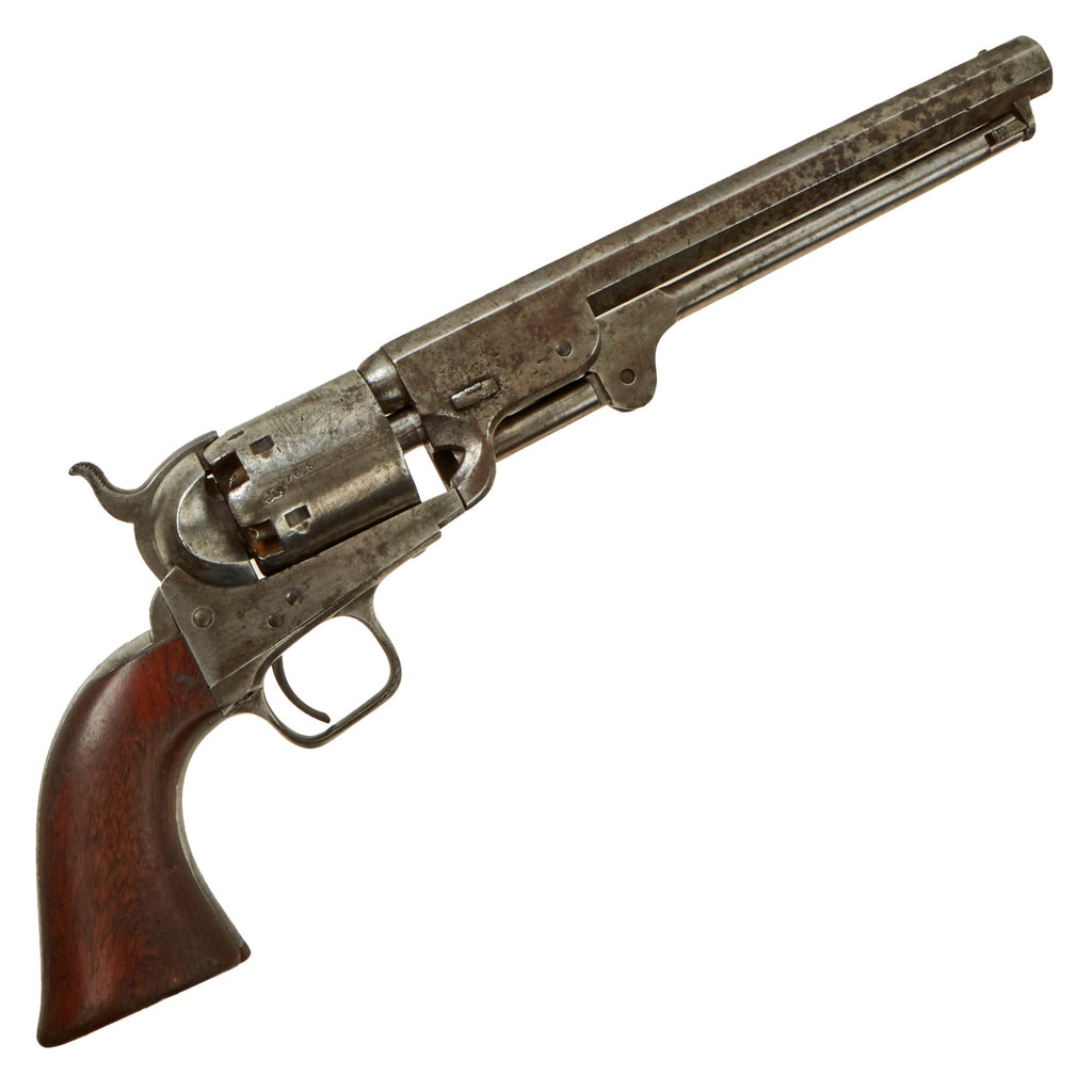 Original London Colt Model 1851 Navy Revolver Manufactured in 1854 with British Proofs - Matching Serial 37940 Original Items
