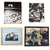 Original U.S. WWII Autograph Lot with Enola Gay Pilot Paul Tibbets & Bob Owens, Charles MacDonald, and Dan Carmichael - Four Pieces Total Original Items