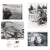 Original U.S. WWII Autograph Lot with Enola Gay Pilot Paul Tibbets & Other Pilots - Five Pieces Total Original Items