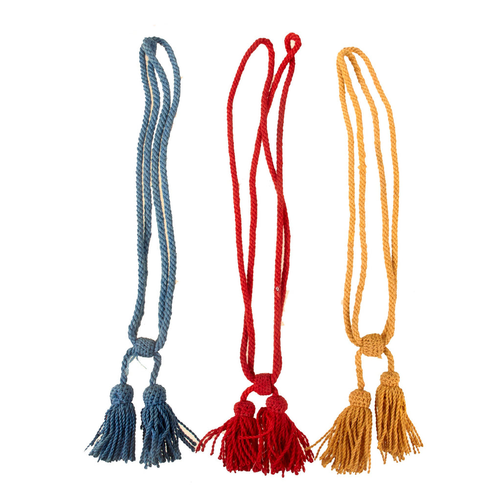 Original U.S. Civil War Hat Cord Lot with Infantry, Artillery, and Cavalry - Three Total Original Items