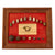 Original U.S. Civil War Framed Collection of Battlefield-Recovered Ammunition & Infantry Cap Badge - 10½ x 12¼” Original Items