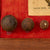 Original U.S. Civil War Framed Collection of Battlefield-Recovered Ammunition & Infantry Cap Badge - 10½ x 12¼” Original Items