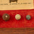 Original U.S. Civil War Framed Collection of Battlefield-Recovered Ammunition & Infantry Cap Badge - 10½ x 12¼” Original Items