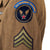 Original U.S. WWII Air Transport Command Uniform Group with Bullion SSI and Sterling Air Crew Wings Original Items