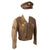 Original U.S. WWII Air Transport Command Uniform Group with Bullion SSI and Sterling Air Crew Wings Original Items