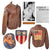 Original U.S. WWII B-26 “Kansas Comet II” Engineer Sgt. John Engleman’s A2 Flight Jacket with Blood Chit & Theater-Made CBI & 14th Air Force Leather Patches - 19th Bombardment Squadron Original Items