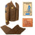 Original U.S. WWII Early Austrian Occupation & 8th “Blue Devils” Infantry Division Uniform Ike Jacket with Italian-Made 88th Patch & German-Made DUIs with 88th Unit History & Cigarette Case Original Items