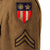 Original U.S. WWII AAF CBI 10th Air Force Custom-Tailored Ike Jacket Uniform Set with Bullion Patches & Visor Cap Original Items
