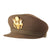 Original U.S. WWII Lot of Three Women's Army Corps WAC Hobby Hats - Two OD Green and One Dark Blue Original Items