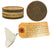 Original German WWII Piece of AH’s Toilet Taken from Retreat Der Berghof at Berchtesgaden with Period Tag in Film Cartridge Tin Original Items