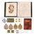 Original U.S. WWII WAC Dog Tag, Medals, & Binder of Ephemera Grouping of Technical Sergeant Marie Carter Original Items