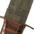Original U.S. WWII USN Mark 2 KA-BAR Blade Marked Fighting Knife with Leather Scabbard by Boyt - Dated 1943 Original Items