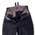 Original German WWII Mounted Black Breeches with Faded Markings - As Used by Allgemeine SS, NSKK, and Other Groups Original Items