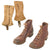 Original U.S. WWII 1942 Dated GI Cap Toe Type II Composition Sole Service Shoes with Leggings Original Items