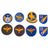 Original U.S. WWII AAF Army Air Forces Patch Lot with Great Variation - 59 Patches Total Original Items