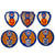 Original U.S. WWII AAF Army Air Forces Patch Lot with Great Variation - 59 Patches Total Original Items