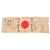 Original Japanese WWII Flag Banner with Temple Stamps - “If you contemplate the power of Avalokiteshvara, all enemies and malice will completely disperse” - 12 x 35” Original Items