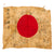Original Japanese WWII Hand-Painted Silk Good Luck Flag with Lots of Signatures - Great Translation Potential - 29 x 33” Original Items