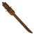 Original Japanese Late WWII Arisaka Type 30 Last Ditch Bayonet with Wood Scabbard and Rubberized Canvas Frog by Toyoda Automatic Loom Original Items