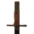 Original Japanese Late WWII Arisaka Type 30 Last Ditch Bayonet with Wood Scabbard and Rubberized Canvas Frog by Toyoda Automatic Loom Original Items