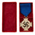 Original German WWII Set of Two Cased Civil Service Faithful Service Medals - 40 Year 1st Class and 25 Year 2nd Class Original Items