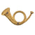Original U.S. Civil War Federal Infantry Cap Kepi Bugle Device with Retained Loops Original Items