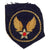 Original U.S. WWII AAF & CBI Theater-Made Bullion Patch SSI Lot with Embroidered Collar Insignia - Lot of 5 Original Items