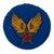 Original U.S. WWII AAF & CBI Theater-Made Bullion Patch SSI Lot with Embroidered Collar Insignia - Lot of 6 Original Items