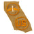 Original U.S. WWII AAF & CBI Theater-Made Bullion Patch SSI Lot with Embroidered Collar Insignia - Lot of 6 Original Items